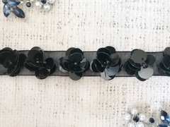Тесьма пайетки, ш.1,5см