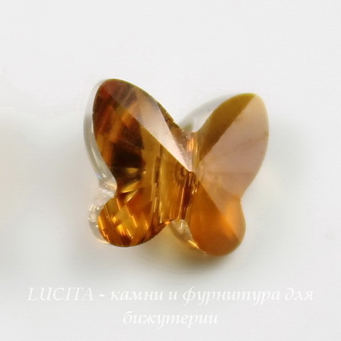 5754 Бусина в виде бабочки Сваровски Crystal Copper 8 мм ()