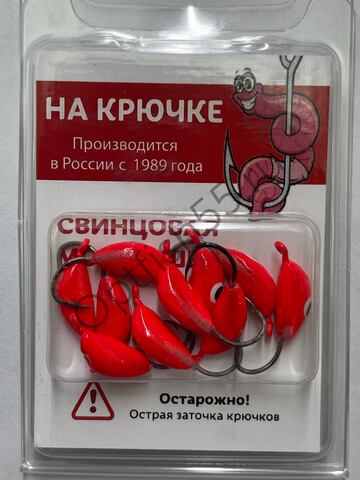 Мормышка На крючке Банан 4мм