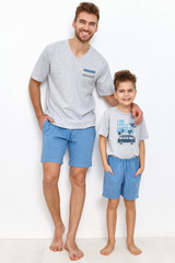 Пижама для мальчиков с шортами TARO 2947/2948/2952 ZANE