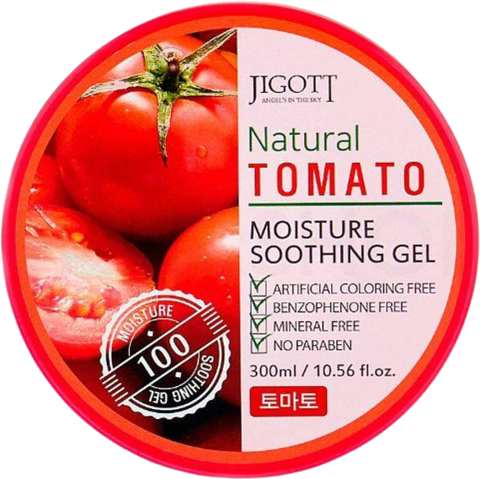 Jigott Gel Гель для тела увлажняющий с томатом Jigott Natural Tomato Moisture Soothing Gel