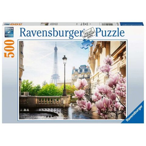 Puzzle Frühling in Paris 500 pcs