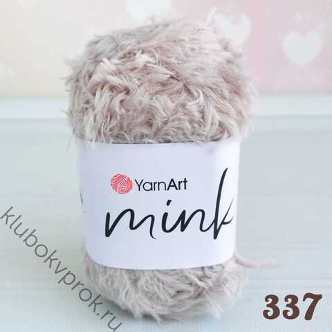 YARNART MINK 337, Пепельный