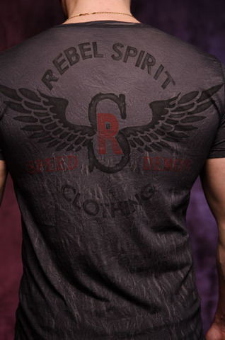 Rebel Spirit | Футболка мужская RSSK130315 принт на спине
