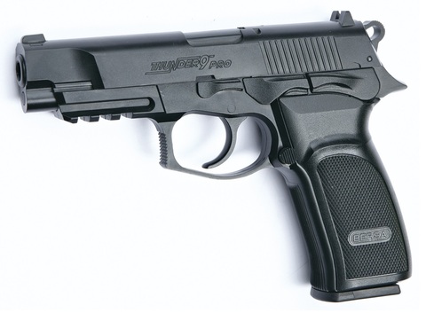 Пистолет страйкбольный ASG BERSA THUNDER 9 PRO GNB CO2 пластик/черный  (артикул 17309)
