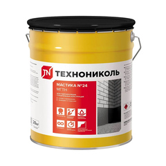 Мастика БИТУМНАЯ Изоляционная 20л (16кг) Технониколь ИМПЕРИАЛ---