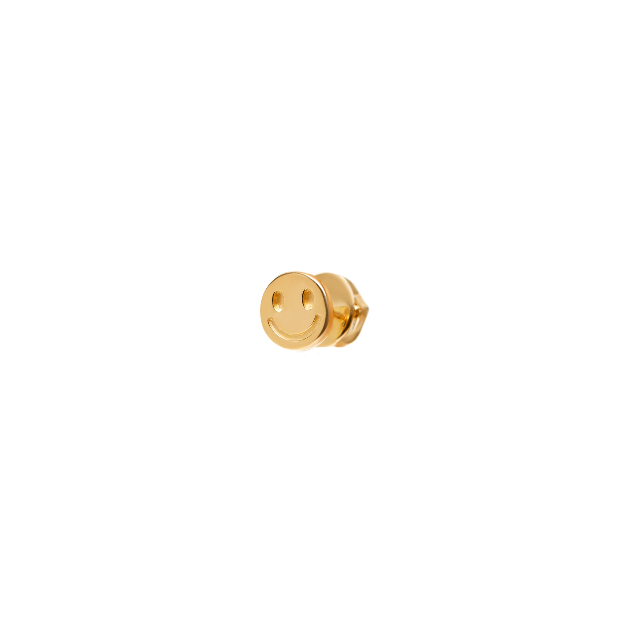 Пусет Plain Smile Stud Earring – Gold