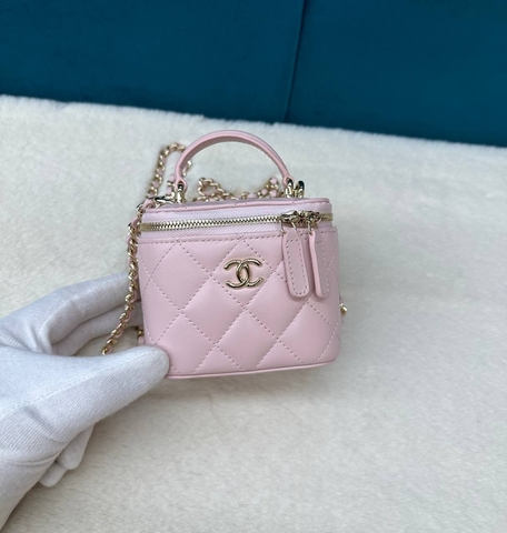 Сумка Chanel Vanity mini , розовый