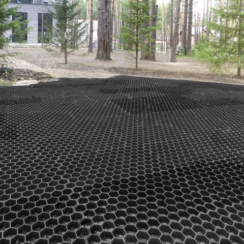 Решетка газонная Gidrolica Eco Standart РГ-70.40.3,2 – пластиковая, зелёная