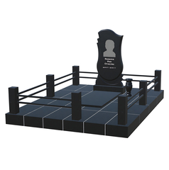 Готовое ритуальное сооружение 1,8м*2,4м (под ключ)