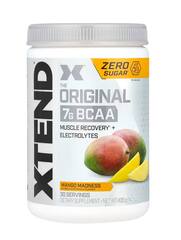 XTEND The Original, 7 г аминокислот с разветвленной цепью (BCAA), со вкусом манго, 420 г (14,8 унции)