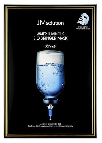 Тканевая маска с коллагеном и пептидами JMsolution Water Luminous SOS Ringer Collagen Mask, 35 мл