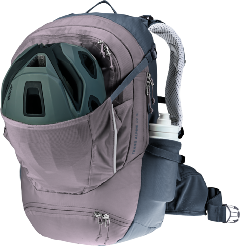 Картинка рюкзак велосипедный Deuter Trans Alpine 22 SL Lavender/Ink - 9