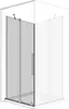 Radaway 10105090-01-01L Душевая кабина Furo KDD 90*200 прозрачное 8 мм левая часть 1/2 хром