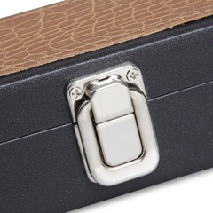 Кейс Fortuna Chester 1x1 черный/светло-коричневый