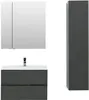 Aquanet 242610 Тумба с раковиной Алвита 80 цв.серый антрацит (242610)