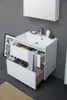 Aquanet 242523 Тумба с раковиной Гласс 70 цв.белый (242523)