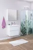 Aquanet 242522 Тумба с раковиной Гласс 60 цв.белый (242522)