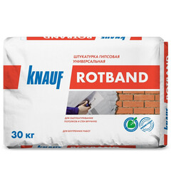 Штукатурка для внутренних работ универсальная гипсовая Knauf Rotband