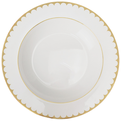 Суповая тарелка First Lady Свет Шампань