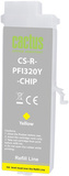 Картридж струйный Cactus CS-R-PFI320Y-CHIP PFI-320Y желтый (260мл) для Canon imagePROGRAF TM-200, 200MFP, 205, 300, 300MFP, 305, 250, 255, 350, 355 с чипом