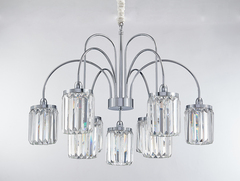 Подвесная люстра Newport RENATA 4506+3/C chrome, М0062719