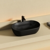 Ceramica Nova Twist CN12001MB Раковина, 50 см, сантехфарфор, накладная, черный матовый