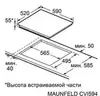 MAUNFELD CVI594SF2BK Inverter Индукционная варочная панель с двумя Flex Zone и Booster