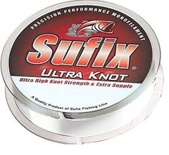 Леска монофильная SUFIX Ultra Knot / прозрачная / 100 м / 0,23 мм / 4,5 кг