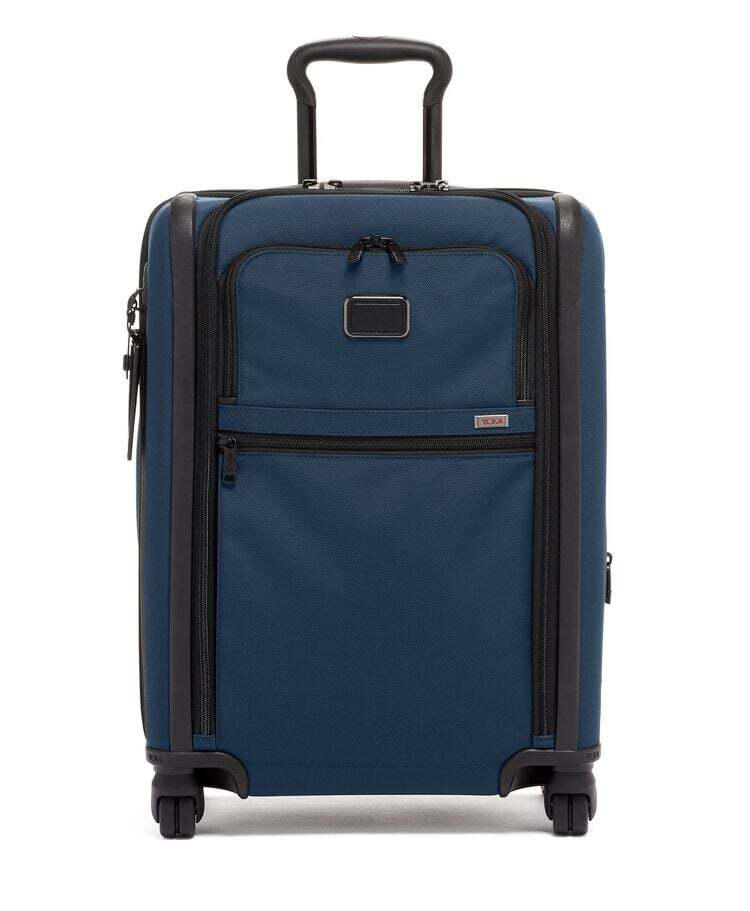 Чемодан ручная кладь с расширением Cont Dual/Navy