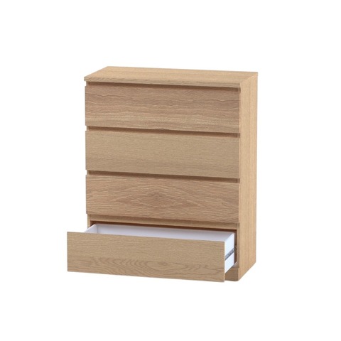 Комод Варма 4, 80*100*40см, дуб беленый