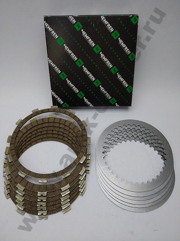 F2933AC Комплект дисков сцепления OE-Standart (фрикционные + металлические) (FCS1302/2) NEWFREN