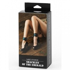 Оковы на ноги изумруд BDSM Арсенал