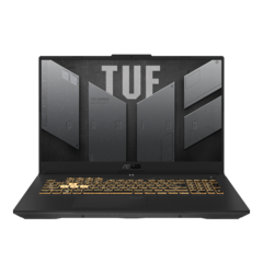 Ноутбук Asus TUF Gaming F17 FX707VUR-HX225, 17.3", FHD, Core 5 210H, RAM 16ГБ, SSD 512ГБ, RTX 4050, 90NR0CS5-M00E30