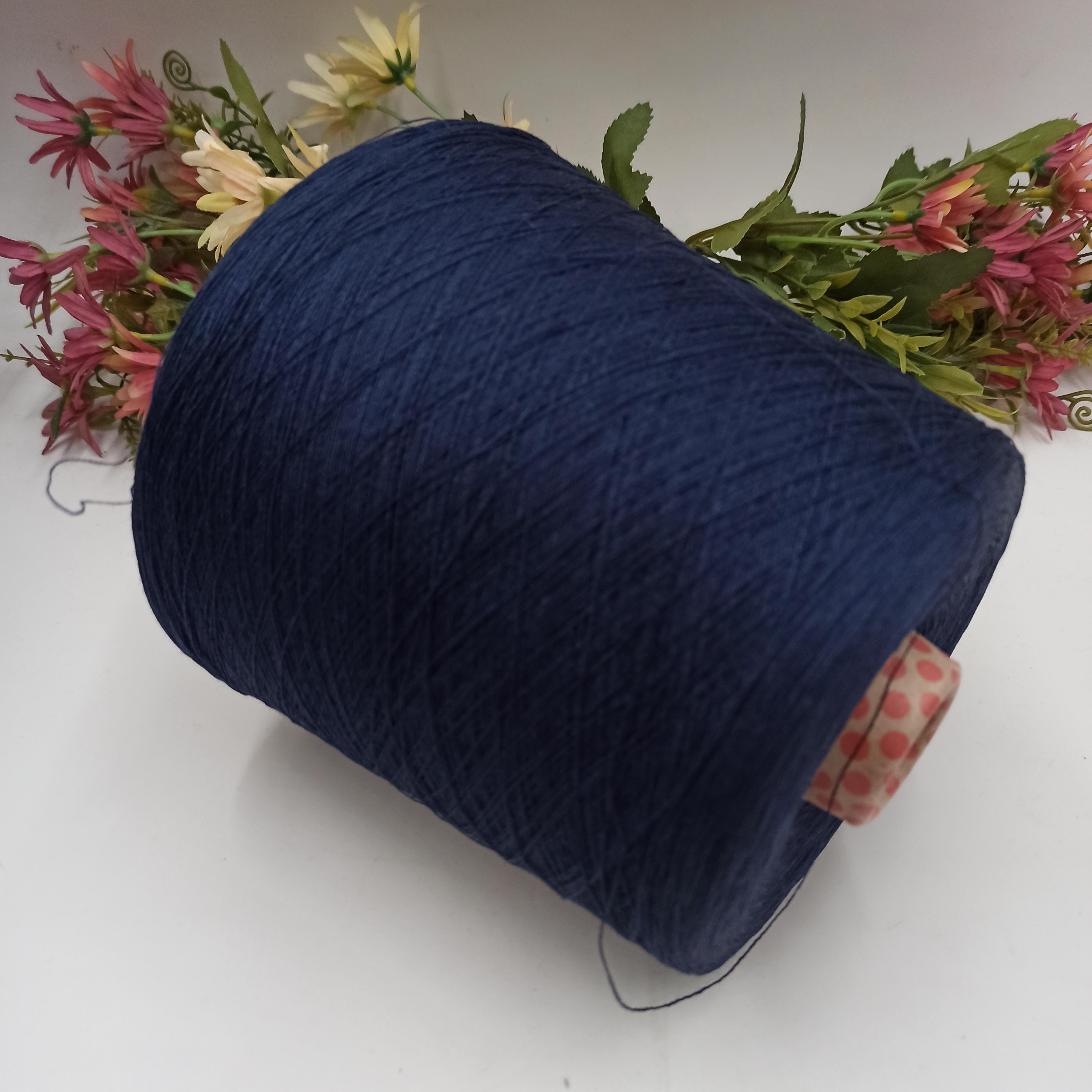 100% шёлк Schappe Tussah FbSilk Blu 3500м/100гр