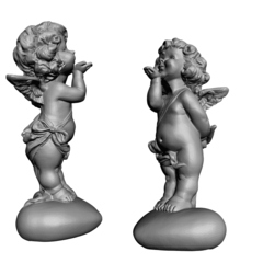 Силиконовый молд № 1094 Купидон малый