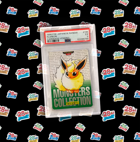 Коллекционная карточка Pokemon (Japan 1996) (PSA 5) Flareon (136)