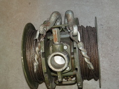 Лебедка ручная мачтовая ЛР710 Ф210