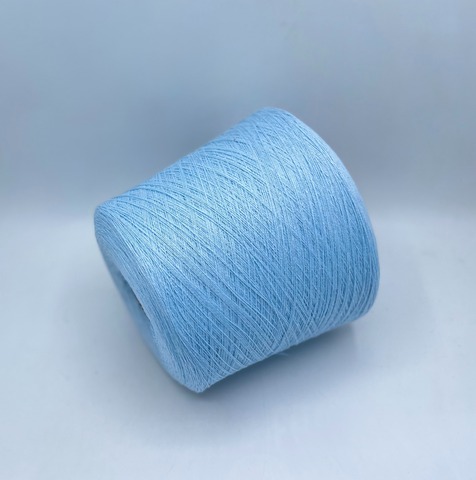 Cariaggi (пр. Италия) арт-Marte, 2/28 1400м/100гр, 70% Меринос, 20% Шелк, 10%Кашемир, цвет- Голубой (386/227), арт.36702
