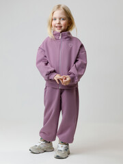 жакет  для девочки  КР 302817/лиловый 3220 к649