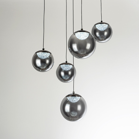 Подвесной светодиодный светильник Modelux ML.2338.5 BK