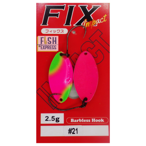 Блесна колеблющаяся FOREST FIX IMPACT 2g цвет #21 (РЕПЛИКА)