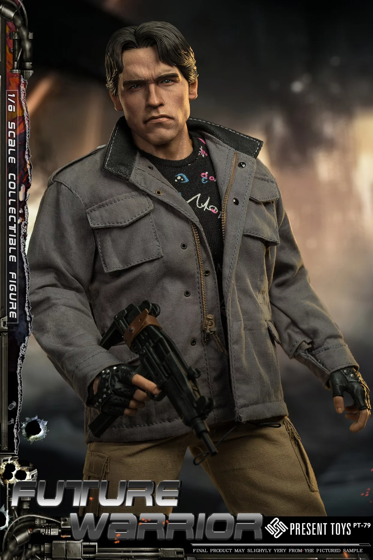 Фигурка Арнольд Шварценеггер из фильма Терминатор 1/6