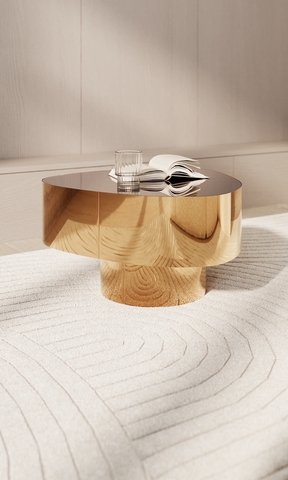 Стол Енисей 68 Золотой