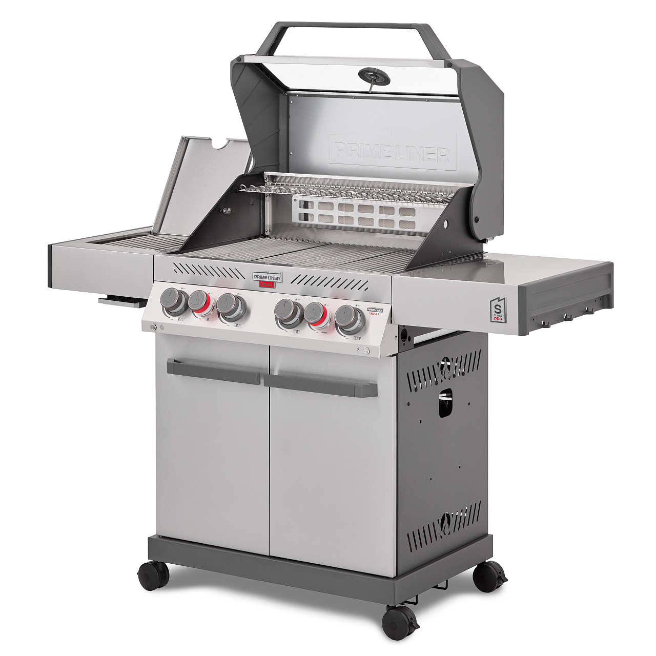 Газовый гриль PRIMELINER S-class PRO комплектация DELUXЕ
