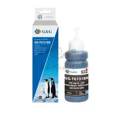Чернила G&G GG-T6731BK черный 100мл для Epson L800, L805, L810, L850