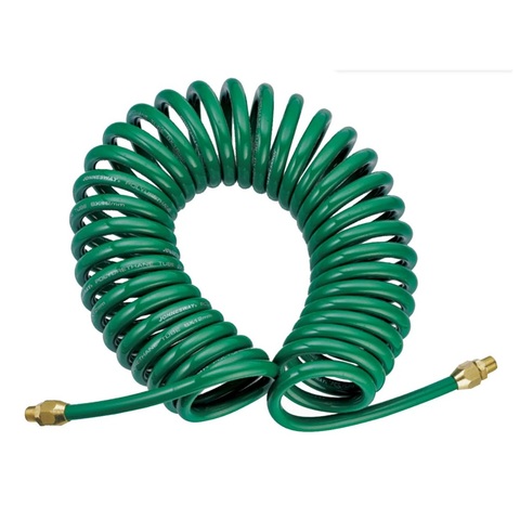 Jonnesway JAZ-7214E Шланг полиуретановый спиральный для пневматического инструмента 5х8 мм, 8 м 47510
