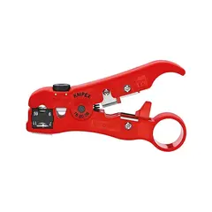 Инструмент для снятия изоляции с коаксиальных кабелей 125 мм Knipex 16 60 06 SB