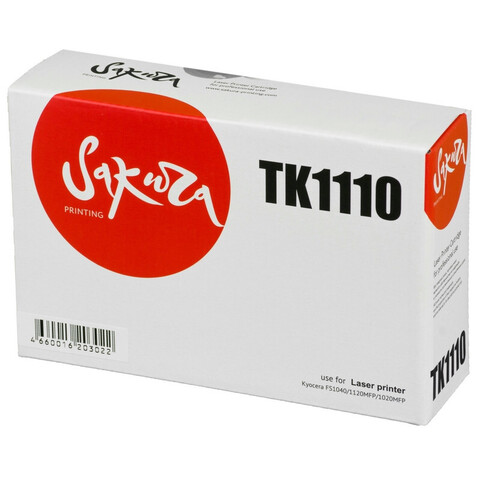 Картридж лазерный SAKURA TK-1110 чер. для Kyocera FS-1040/1020MFP