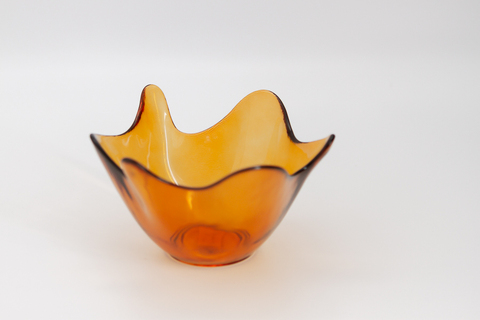 Ваза 16см San Miguel Feston янтарная